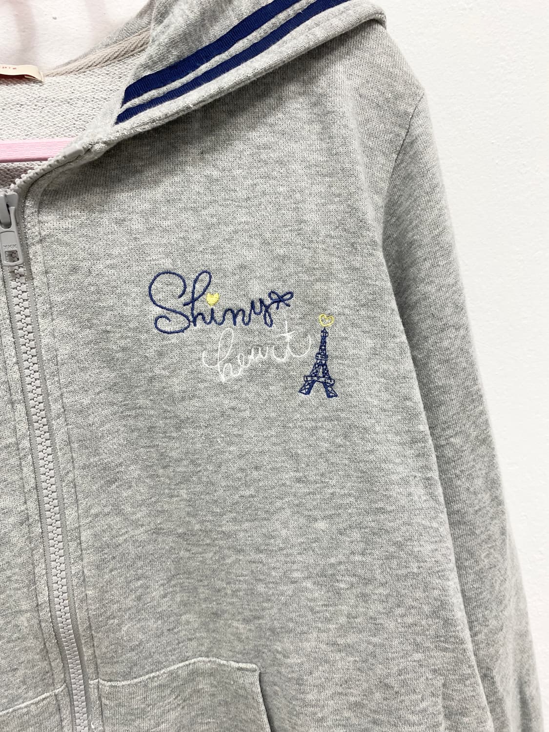 [PAPER LAPIZ] 세일러 그레이 후드집업 상품이미지6