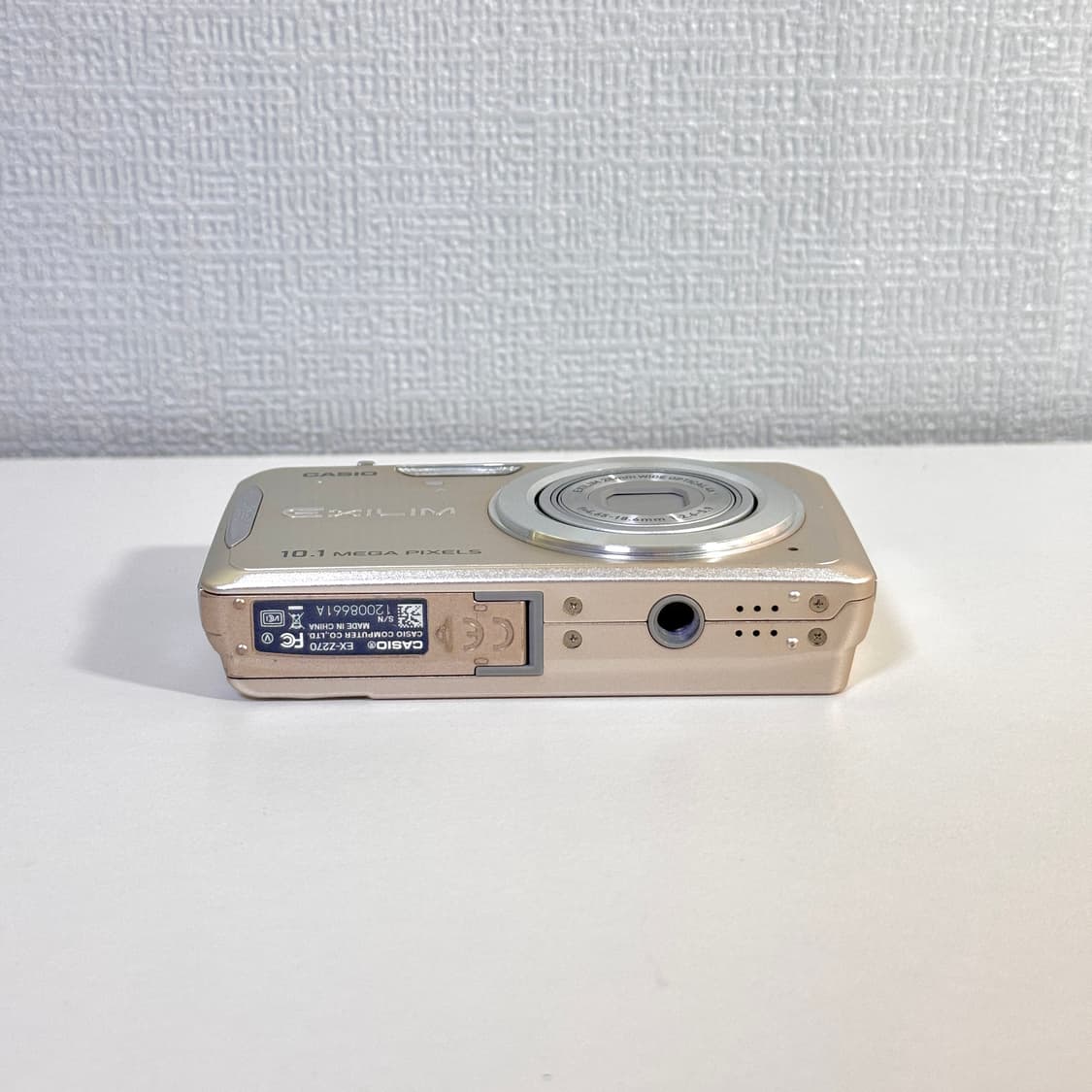 카시오 엑슬림 EX-Z270 샴페인골드 빈티지디카 상품이미지4