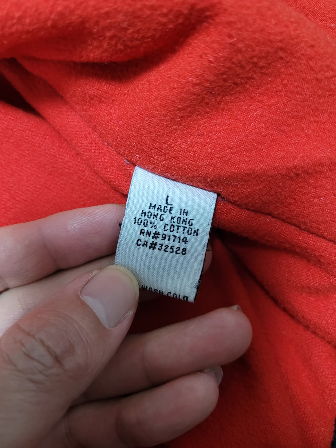 알마니 익스체인지 방풍 블랙 점퍼  L 상품이미지6