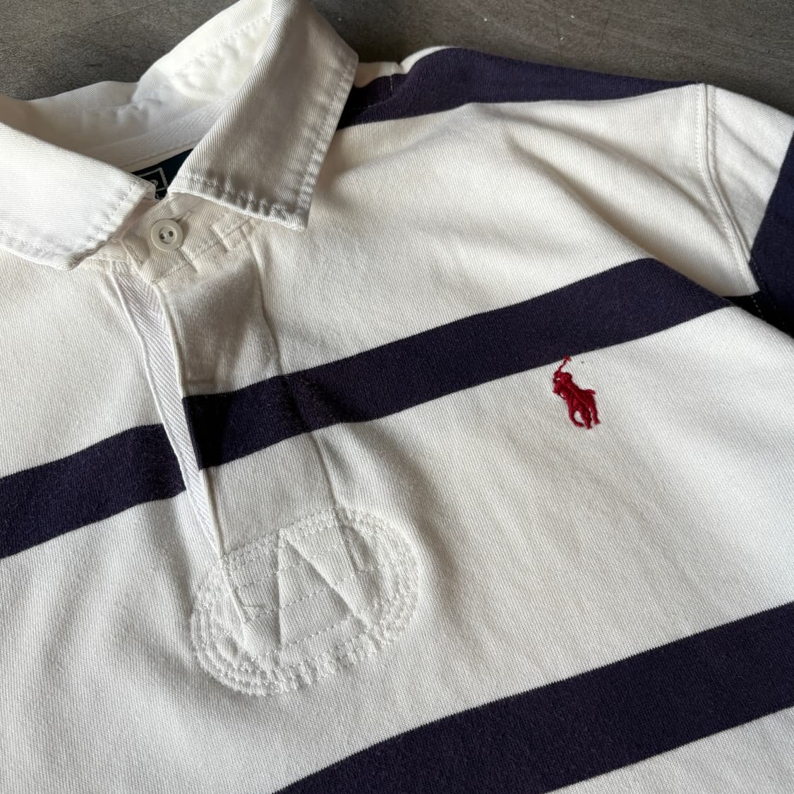 폴로 아이코닉 스트라이프 럭비 티셔츠 상품이미지5