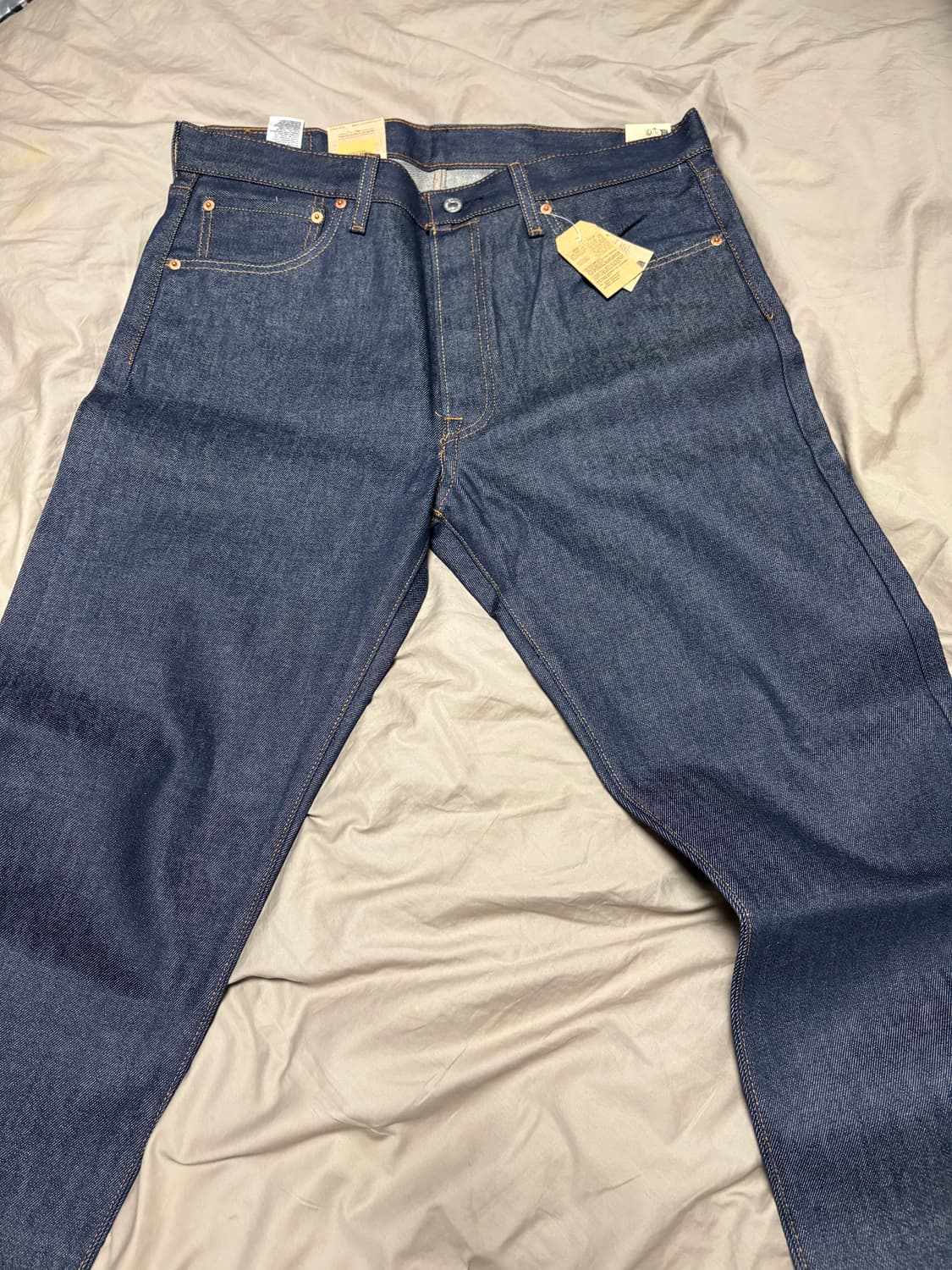 (새상품) 리바이스 501 리지드 다크 인디고 34 상품이미지1