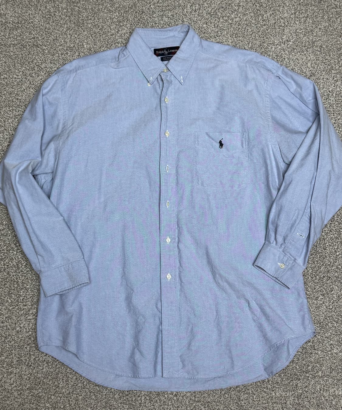 폴로 랄프로렌 블루 빅셔츠 L 상품이미지1