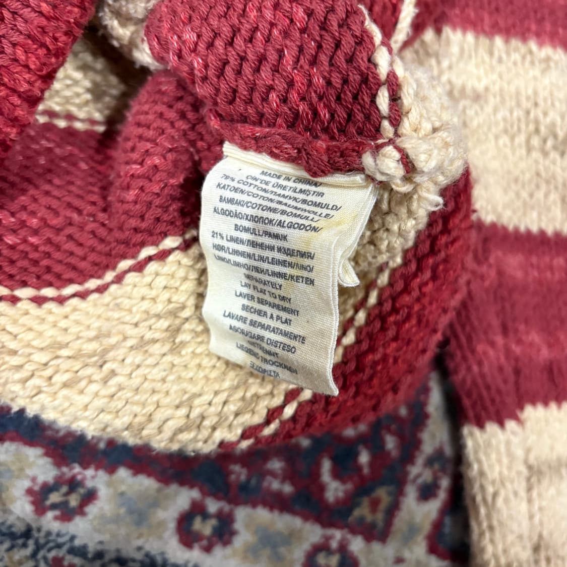 데님 & 서플라이 랄프로렌 성조 숄카라 가디건 상품이미지10