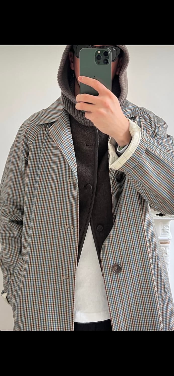 CAMOSHITA OVERSIZED WOOL RAGLAN COAT 상품이미지1