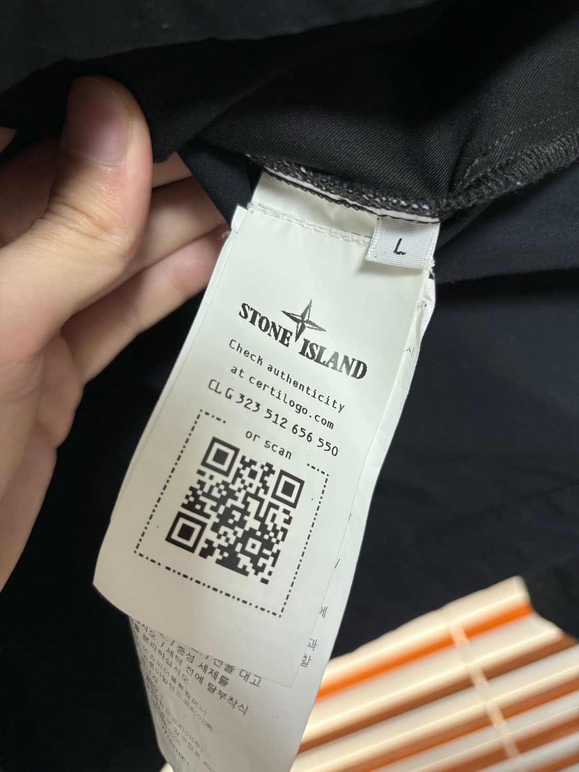 스톤아일랜드 고스트피스 오버셔츠 자켓 블랙 상품이미지4