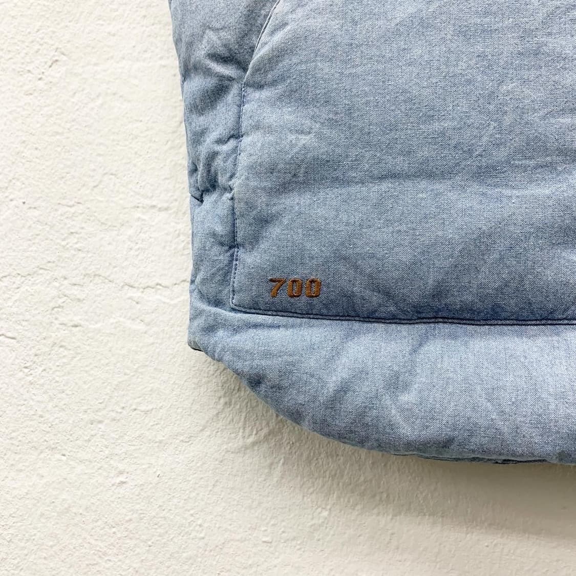 노스페이스 스카이블루 다운 베스트 상품이미지5