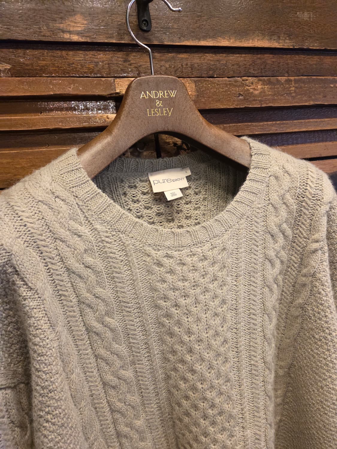 Dkny pure 케이블니트 상품이미지8