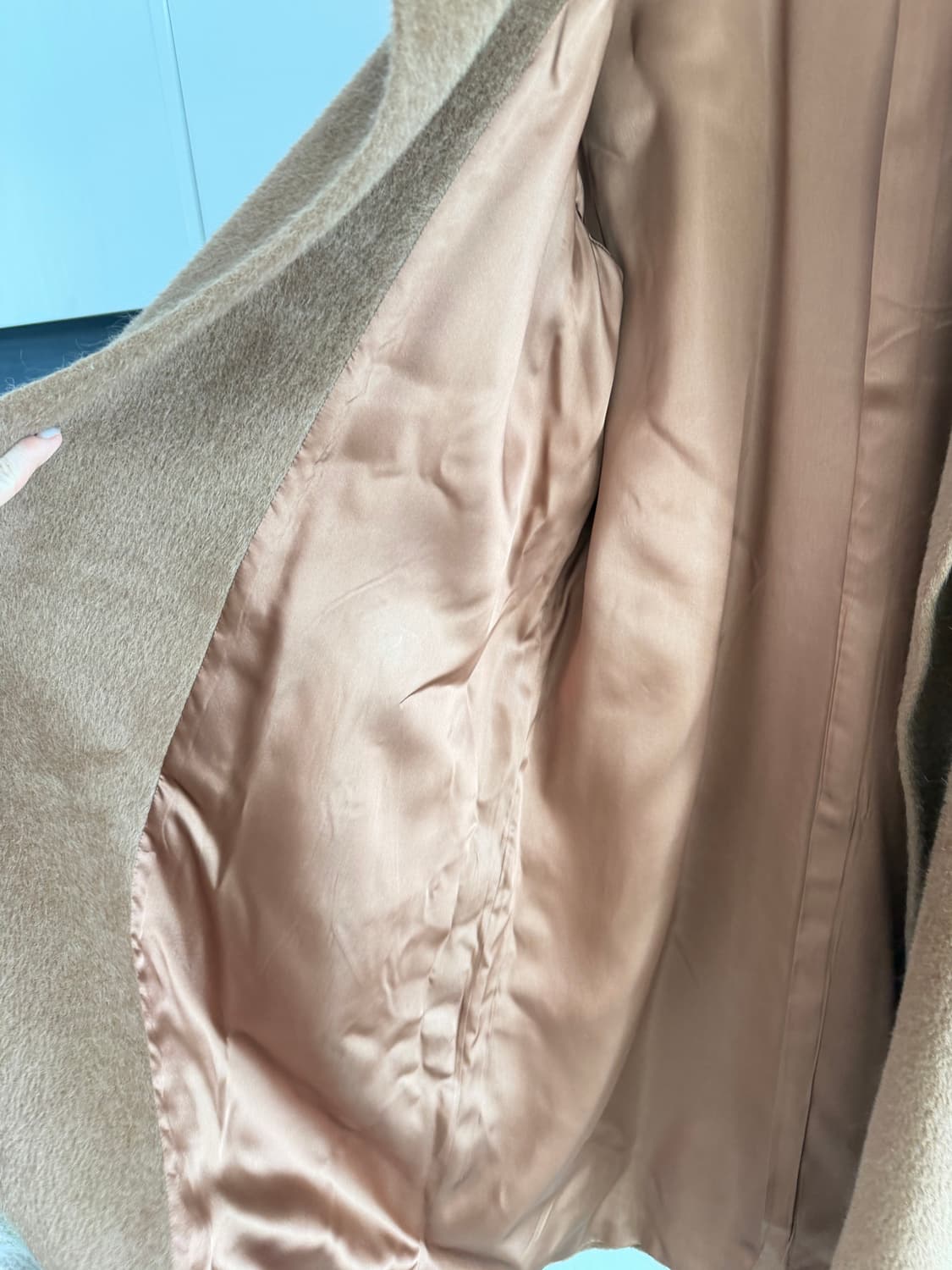 막스마라 알파카 롱코트 42 상품이미지6