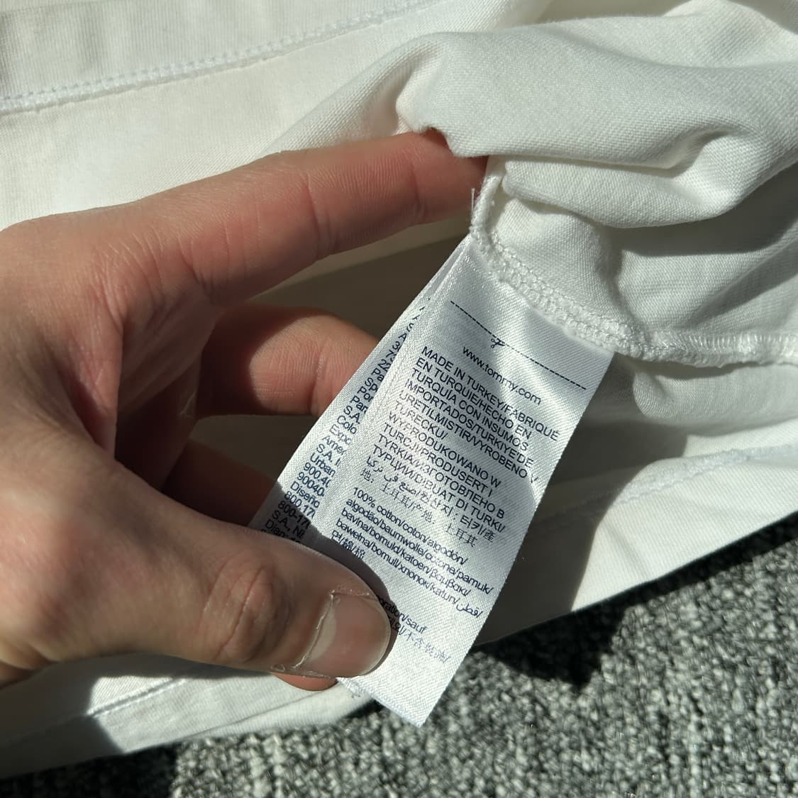 타미힐피거 레터로고 반팔티셔츠 상품이미지8