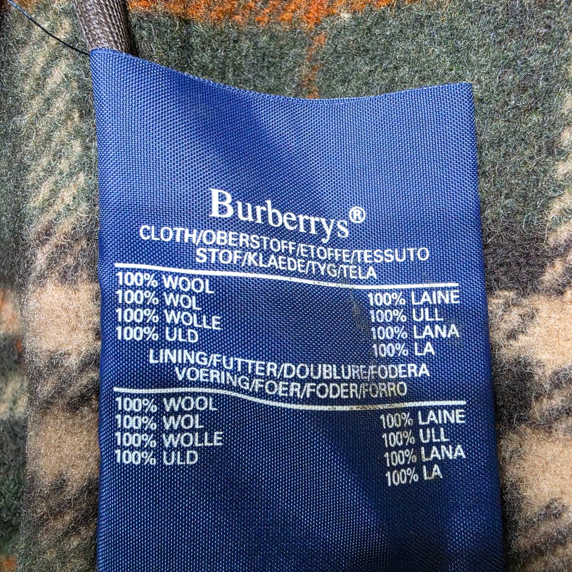 버버리 더플코트 떡볶이 울 클래식 코트 48사이즈 상품이미지8