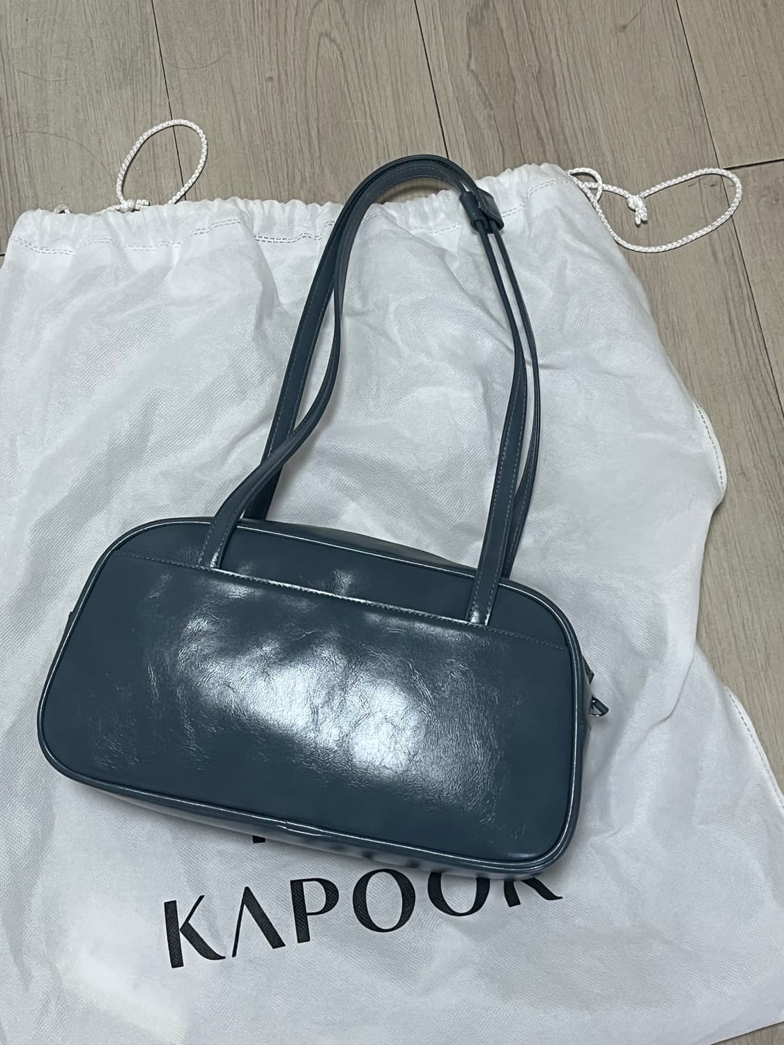 파인드카푸어 마티 로라백 32 크링클드 - 블루그린 상품이미지2