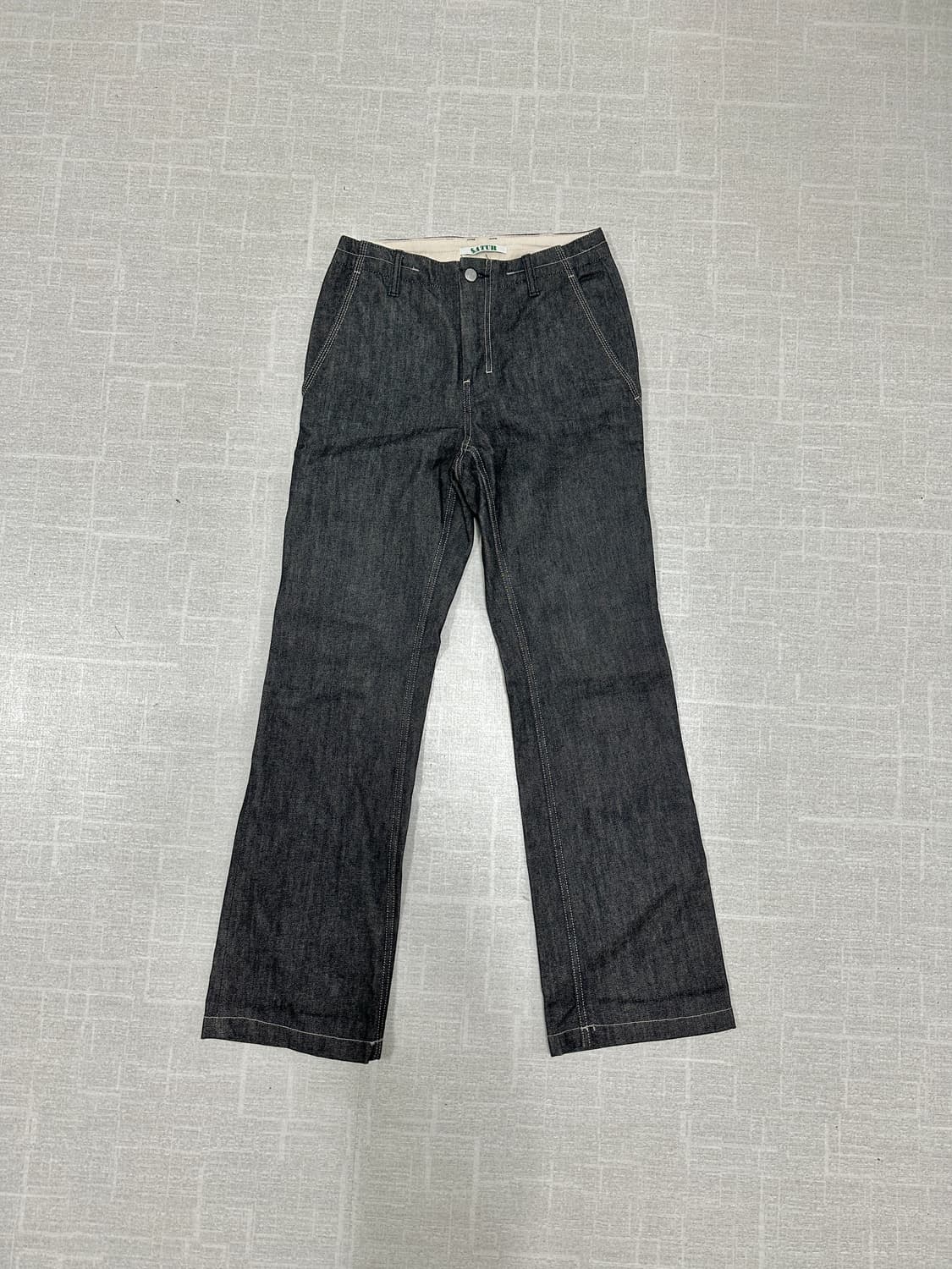 SATUR 흑청 팬츠  상품이미지2