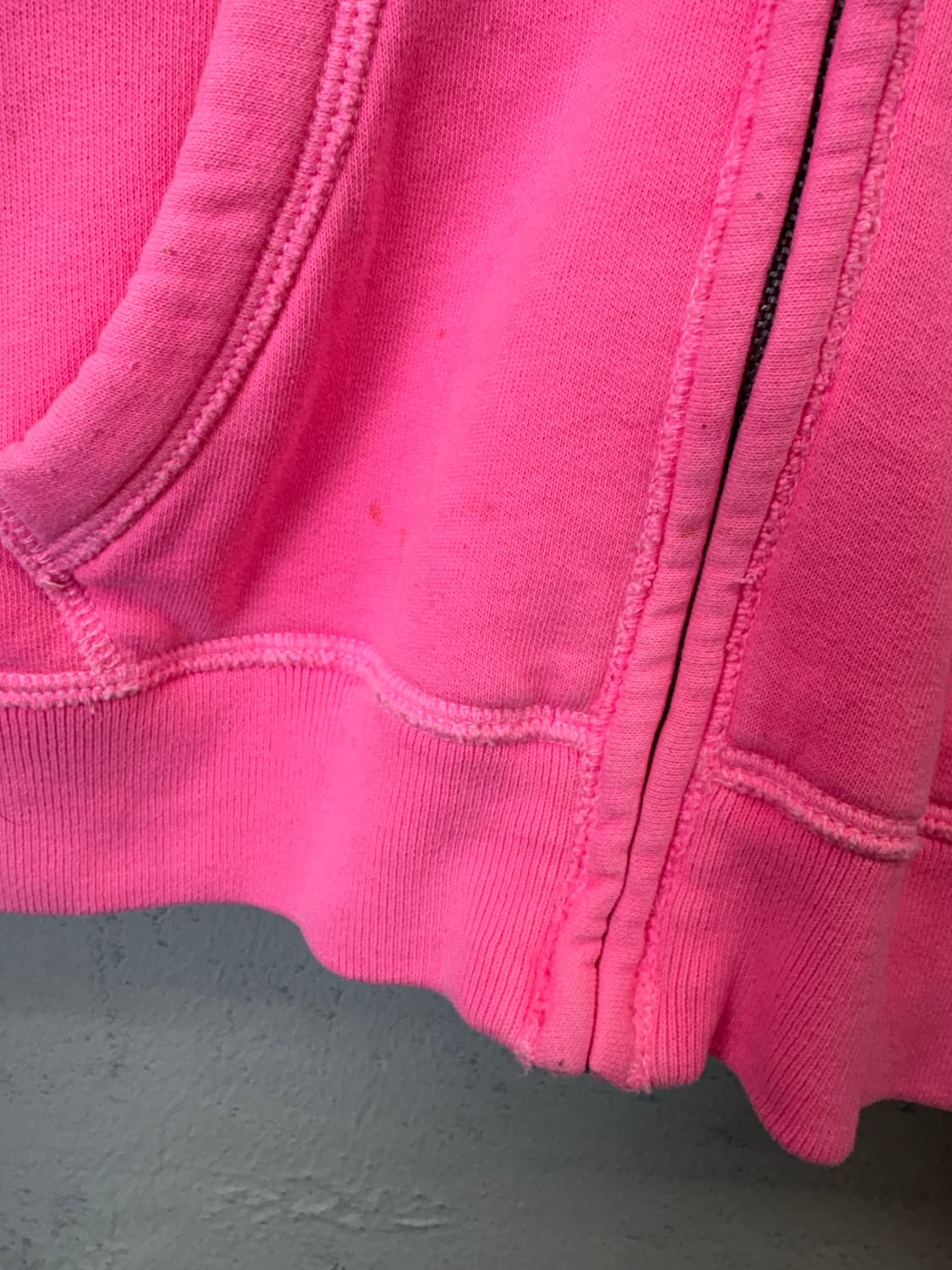 아베크롬비 핫핑크 로고 후드집업 상품이미지6