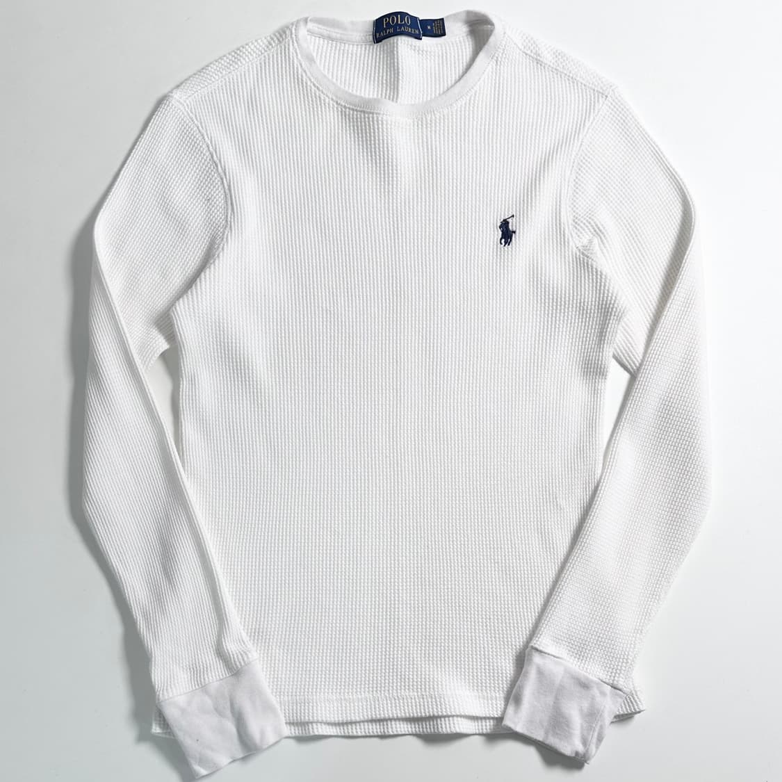 폴로 랄프로렌 화이트 와플티  상품이미지1