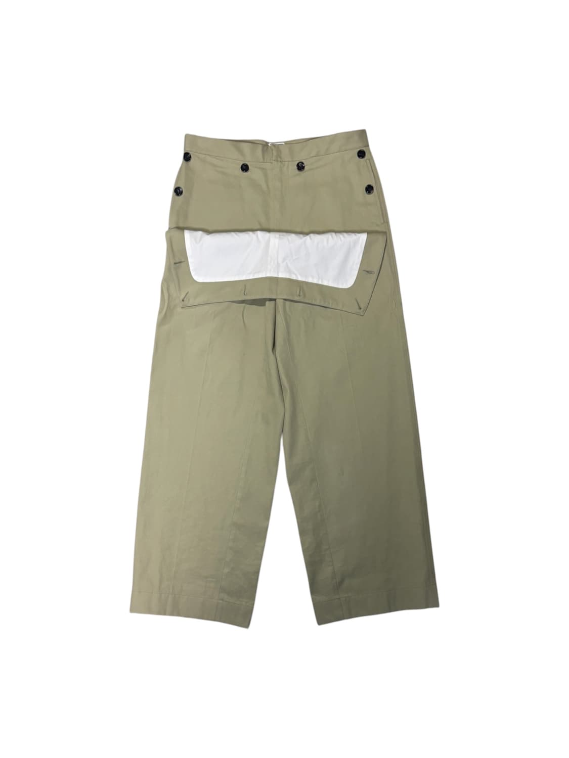 BOTTEGA VENETA Beige Layered Trousers 상품이미지4