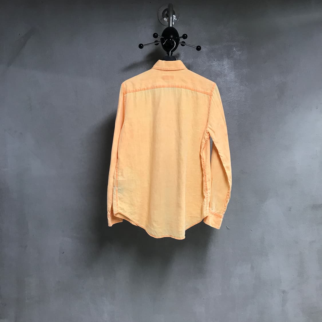 폴로 랄프로렌 린넨 셔츠 오렌지 S 상품이미지6