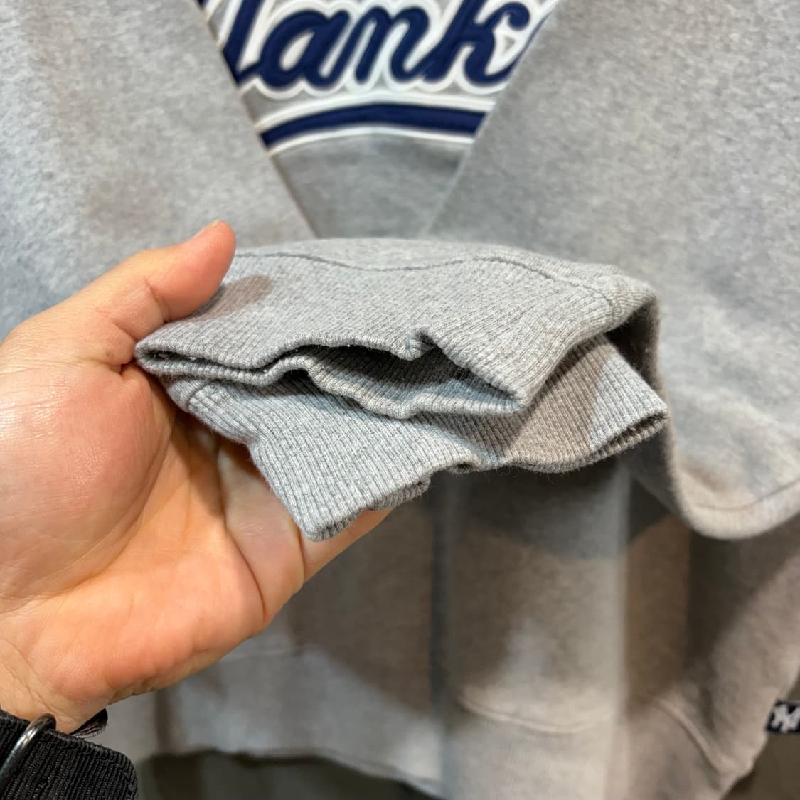 [XL] ADIDAS 아디다스 빈티지 양키즈 스웻 셔츠 상품이미지4