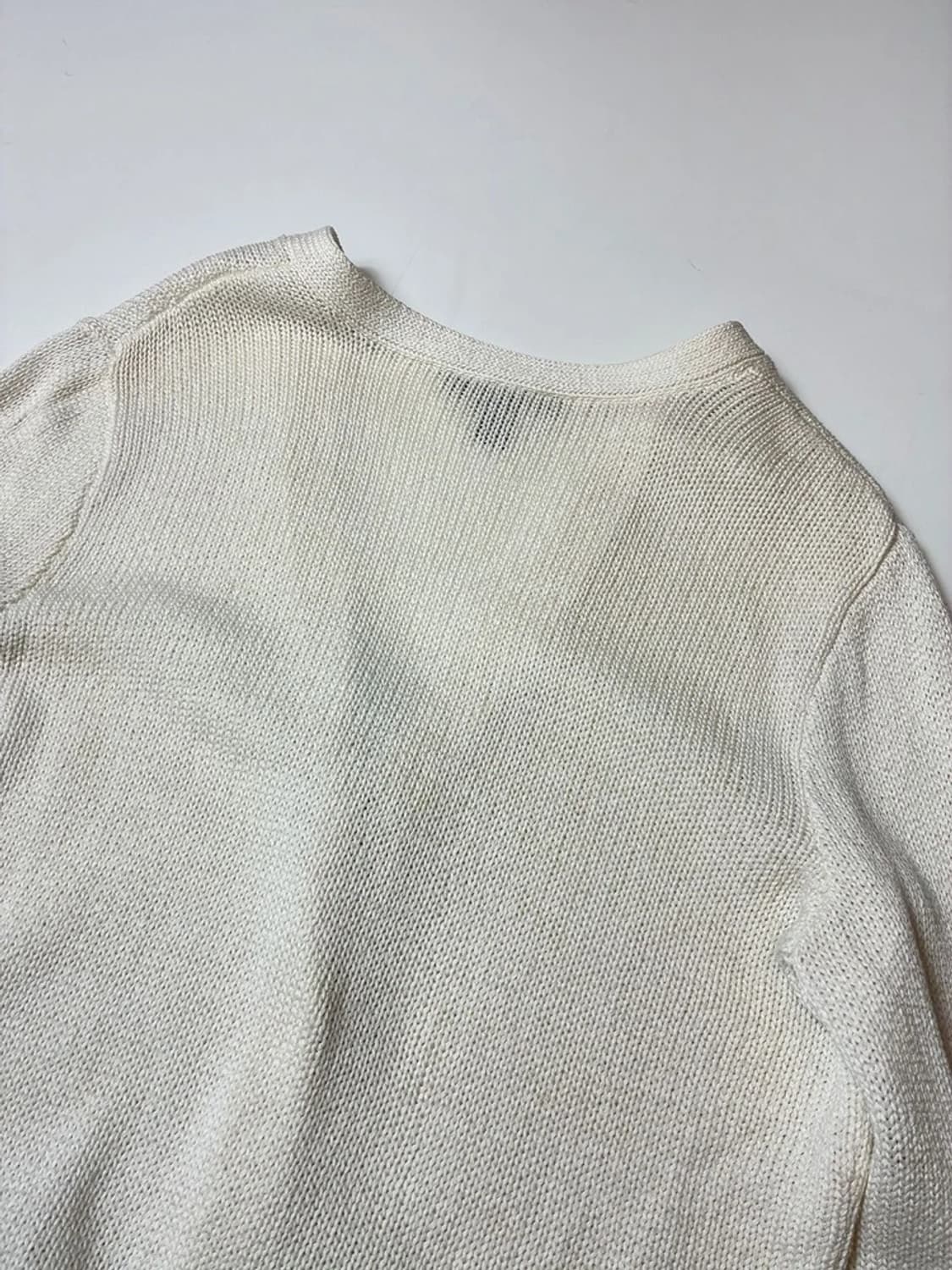 로렌 랄프로렌 터키석 실버버튼 웨스턴 니트 가디건 PN8144 상품이미지5