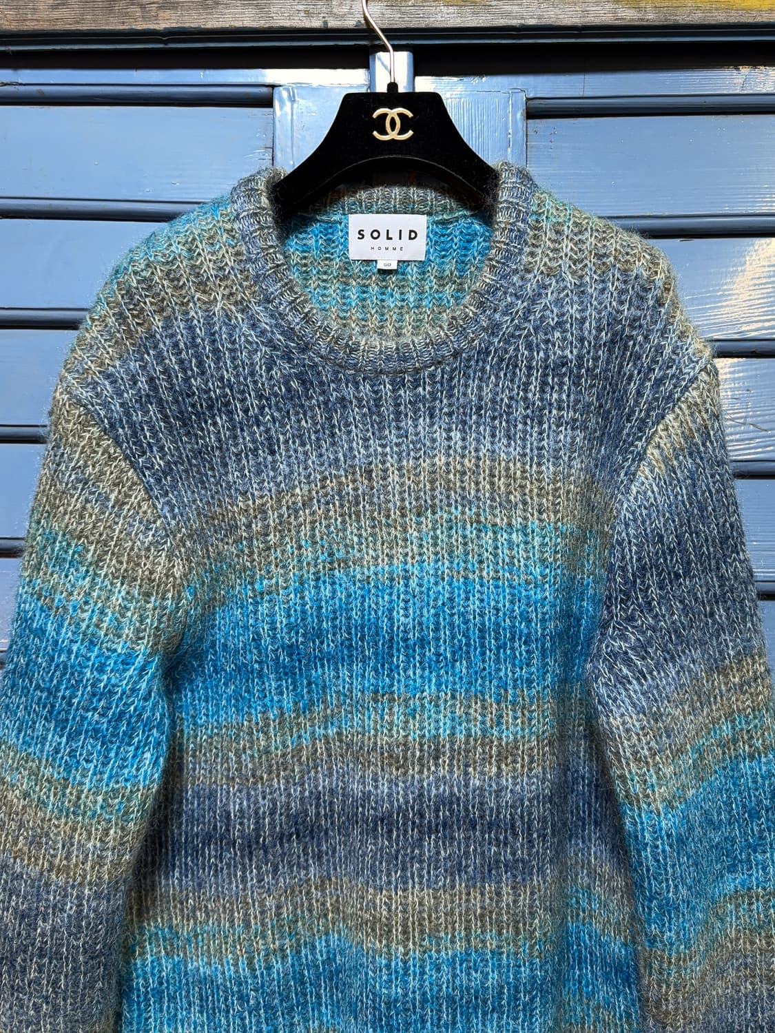 솔리드옴므 23FW 스트라이프 니트 상품이미지3