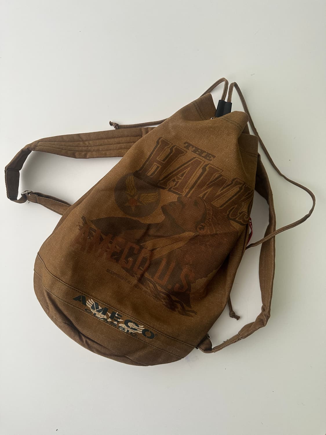 Ameco indian print brown bag  상품이미지1