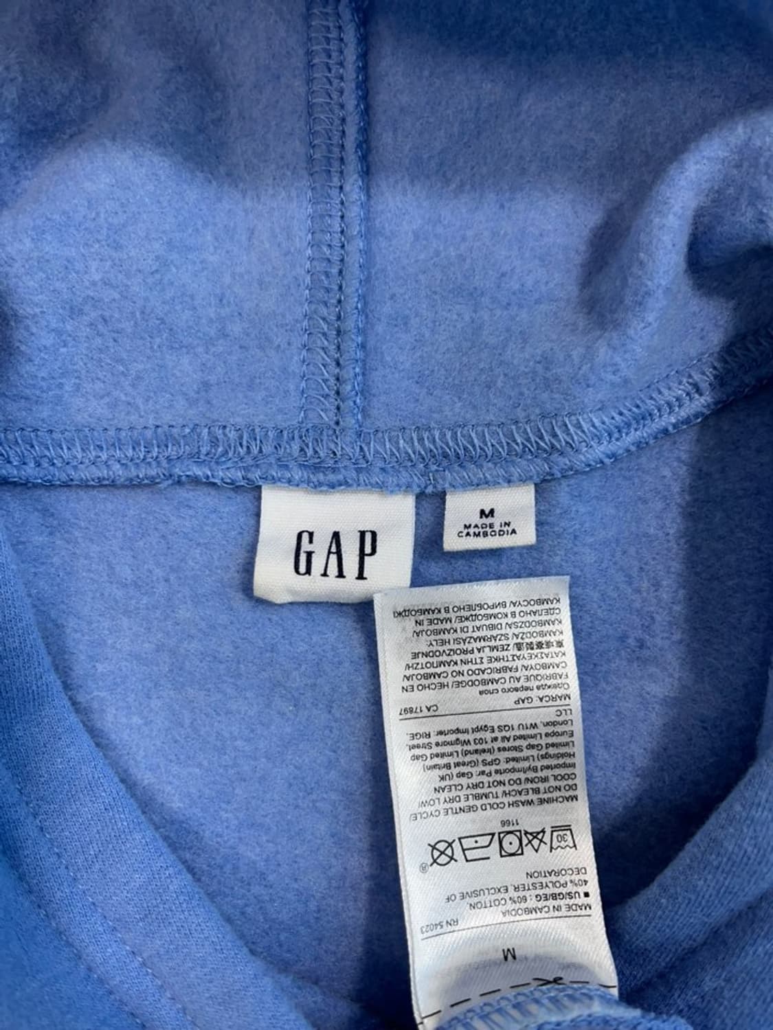 갭 후드 티셔츠/#2721 상품이미지5