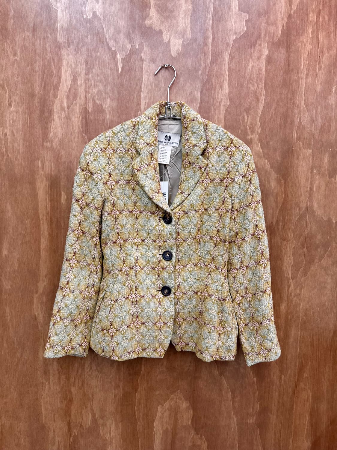 Dries Van Noten 드리스반노튼 울 자카드 자켓 상품이미지1