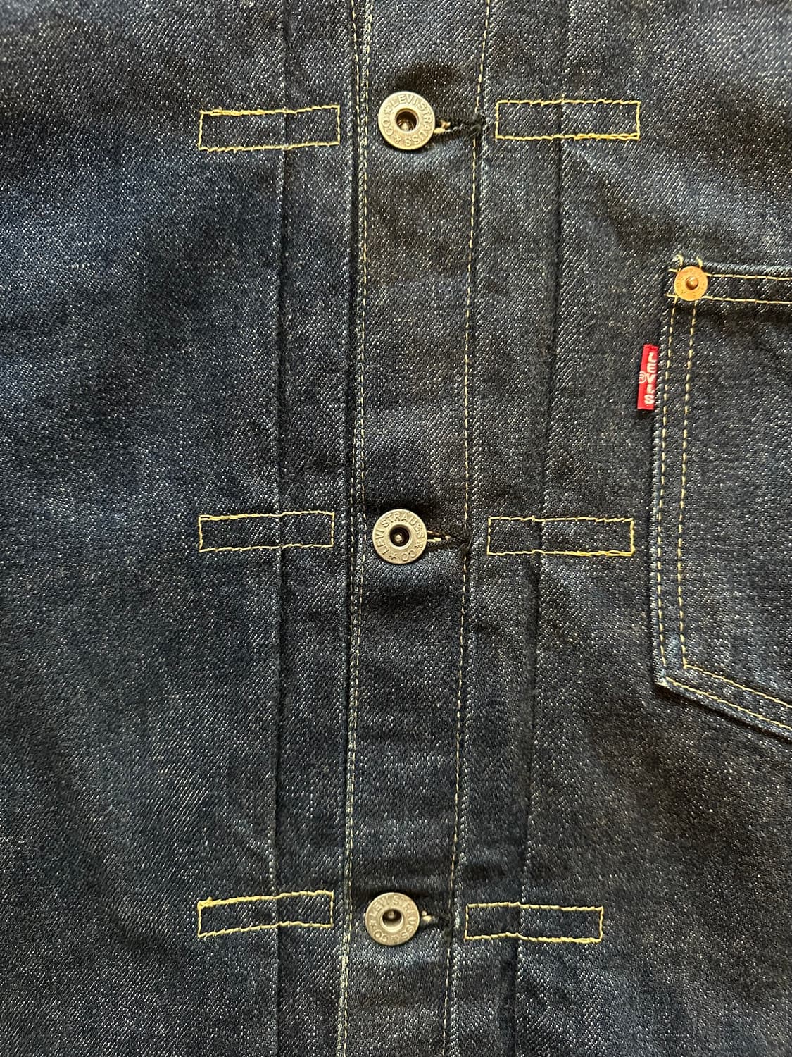 90s LVC 빈티지 리바이스 S506XX 1세대 데님 자켓 상품이미지5