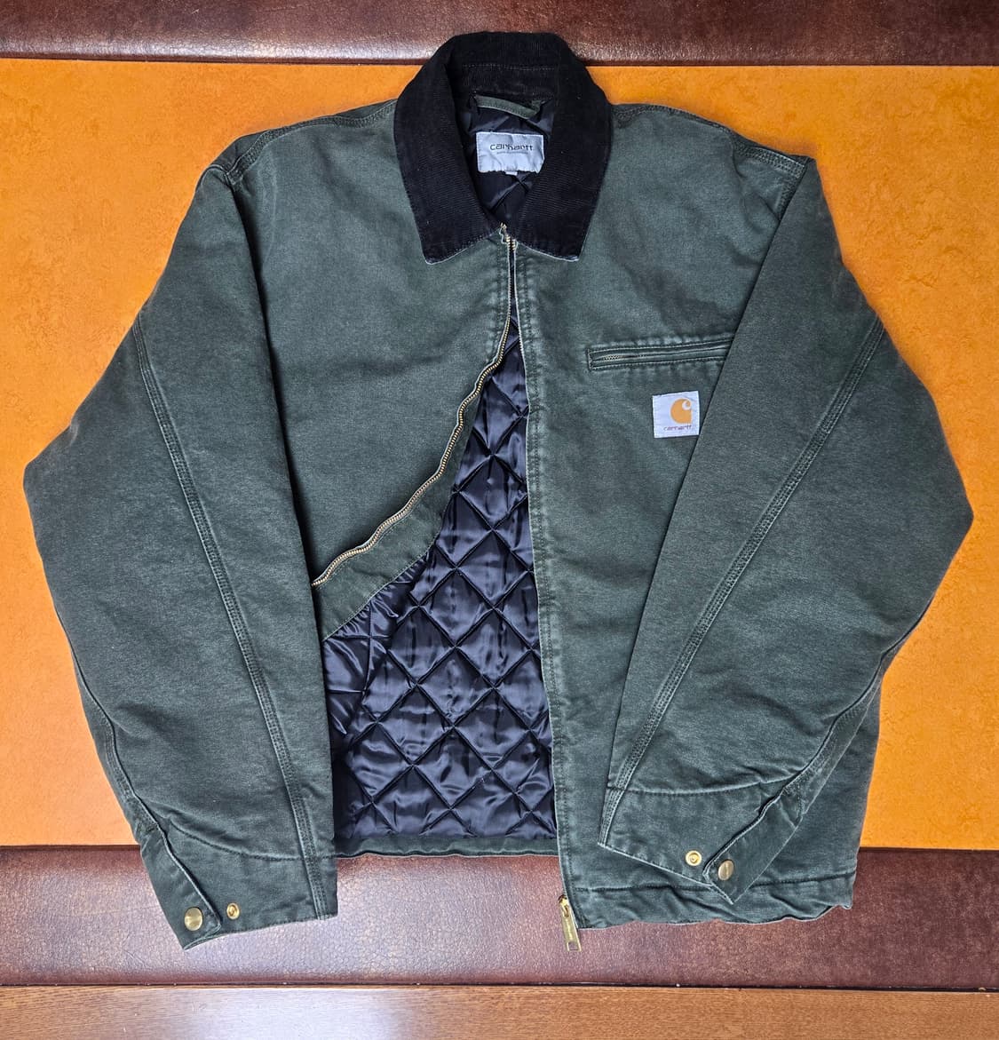 칼하트 wip og 디트로이트 자켓 올리브 L 상품이미지1