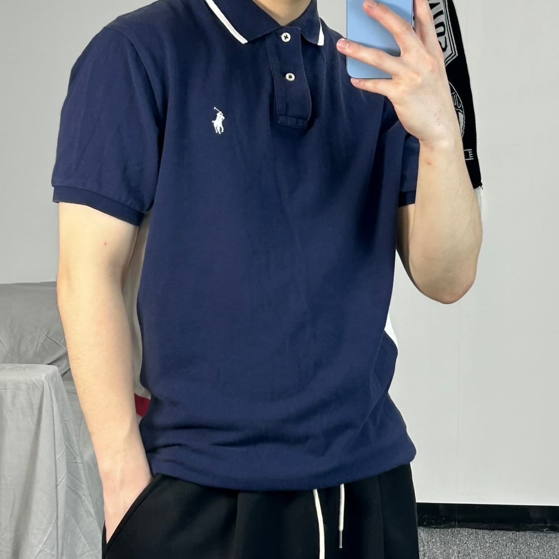폴로 랄프로렌 배색 PK L   상품이미지1