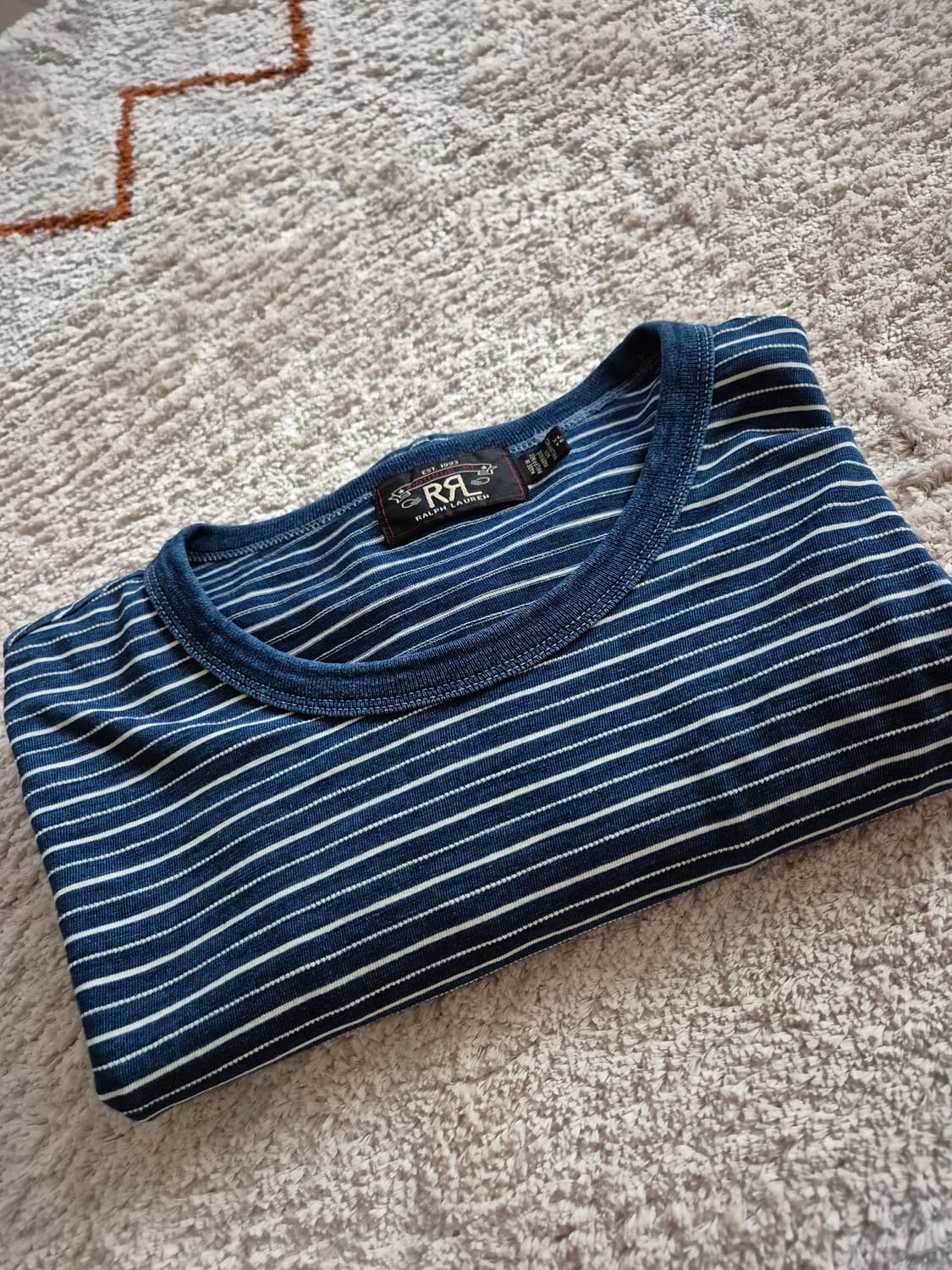 RRL 스트라이프 류준열 반팔 xl 상품이미지3