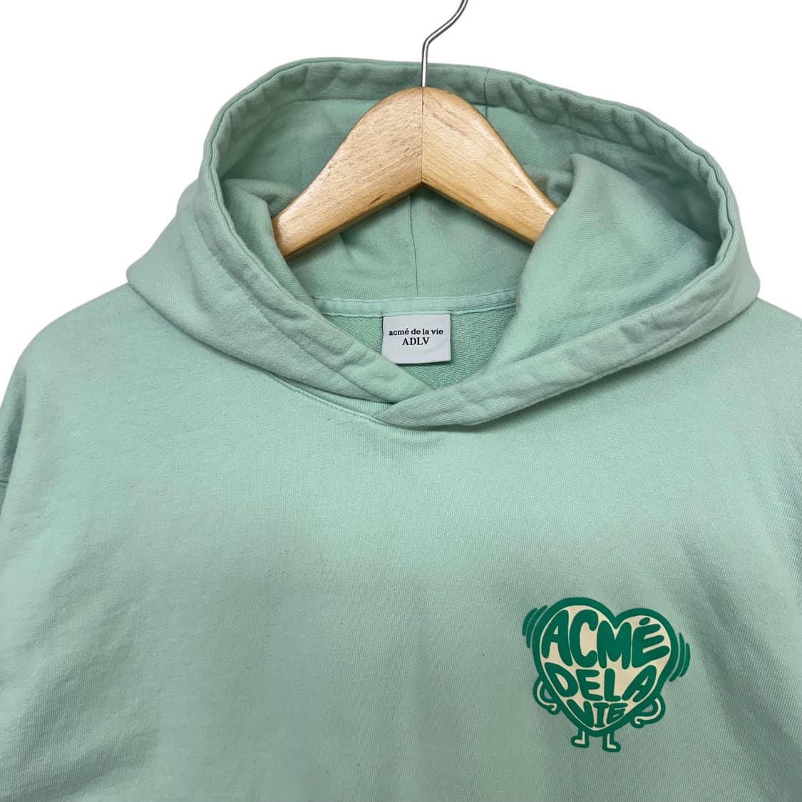 아크메드라비 하트로고 후드티 상품이미지4