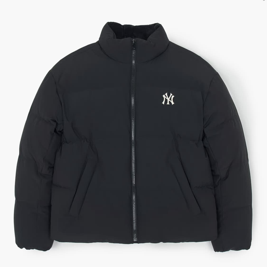 [새상품] mlb 베이직 커브 패딩 상품이미지1