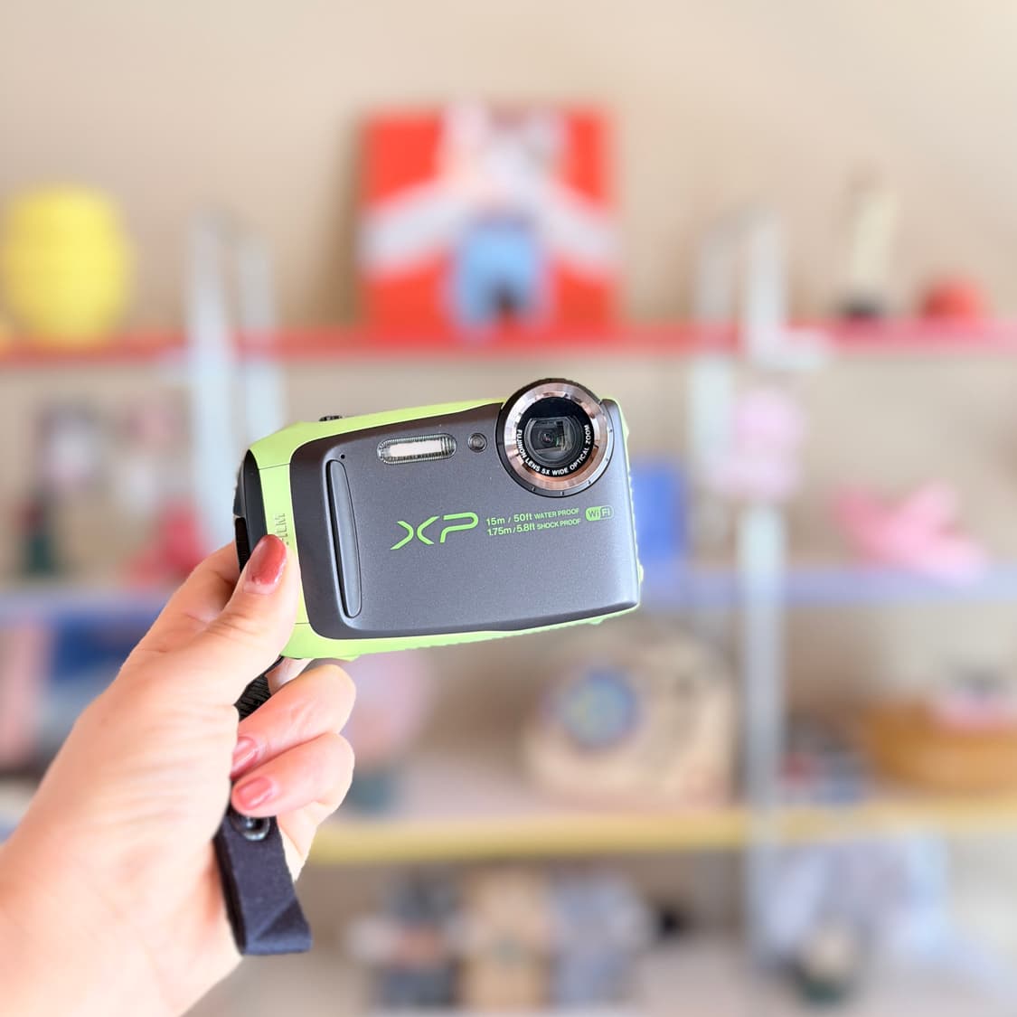 💚풀박스 미품 후지 파인픽스 XP90  라임그린💚빈티지디카 상품이미지7