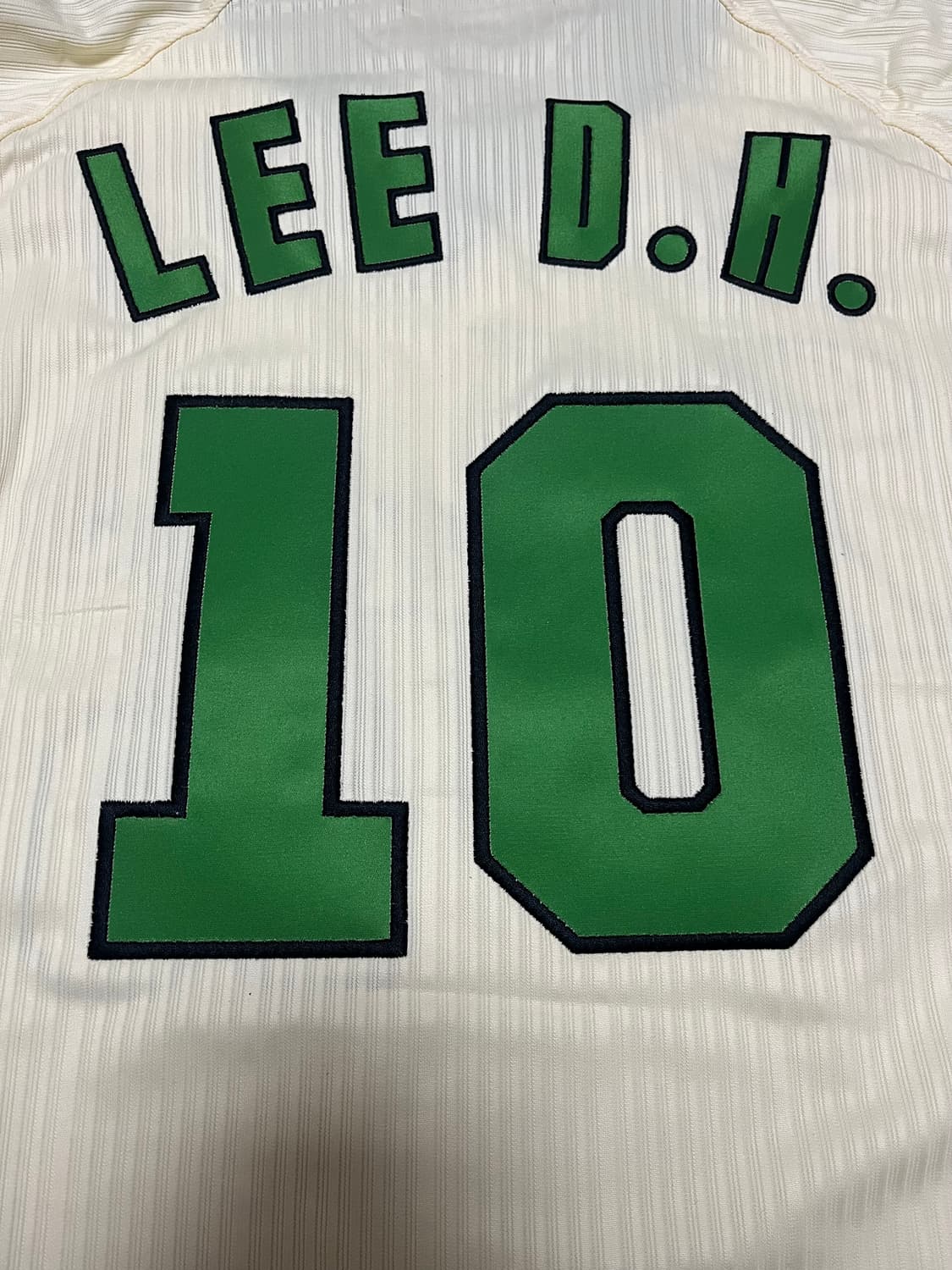 미즈노 이대호 소프트뱅크 호크스 난카이 메모리얼 유니폼 상품이미지6