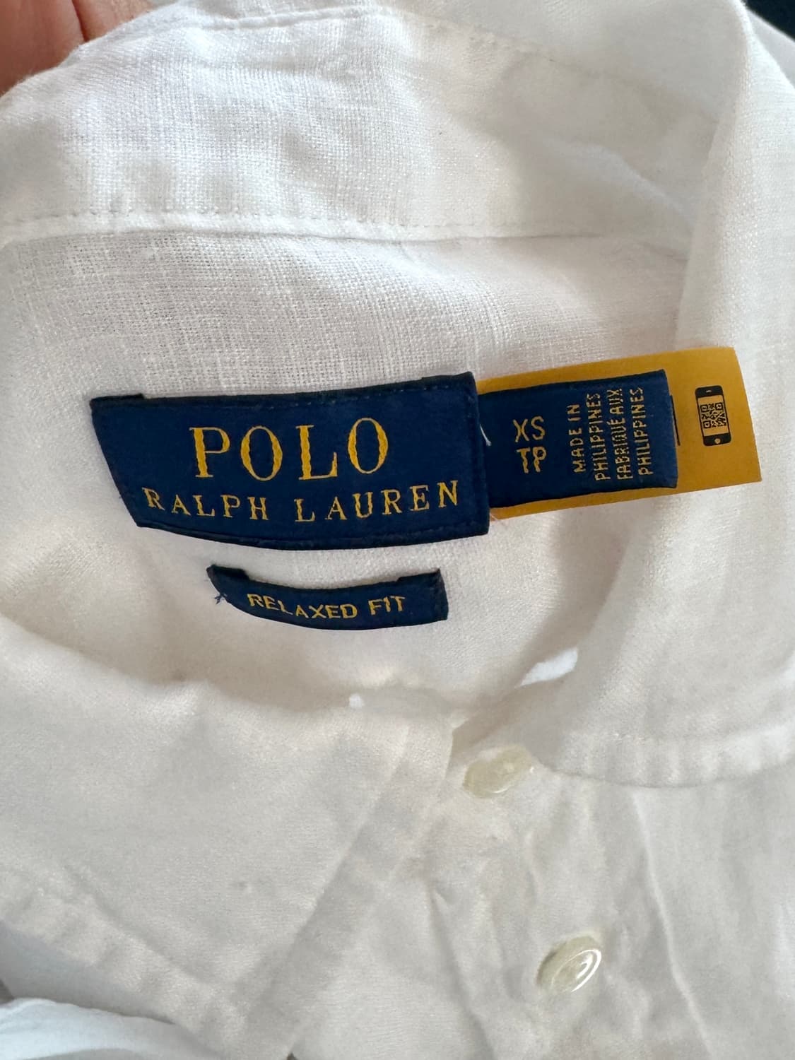 폴로 린넨 셔츠 QR 상품이미지5