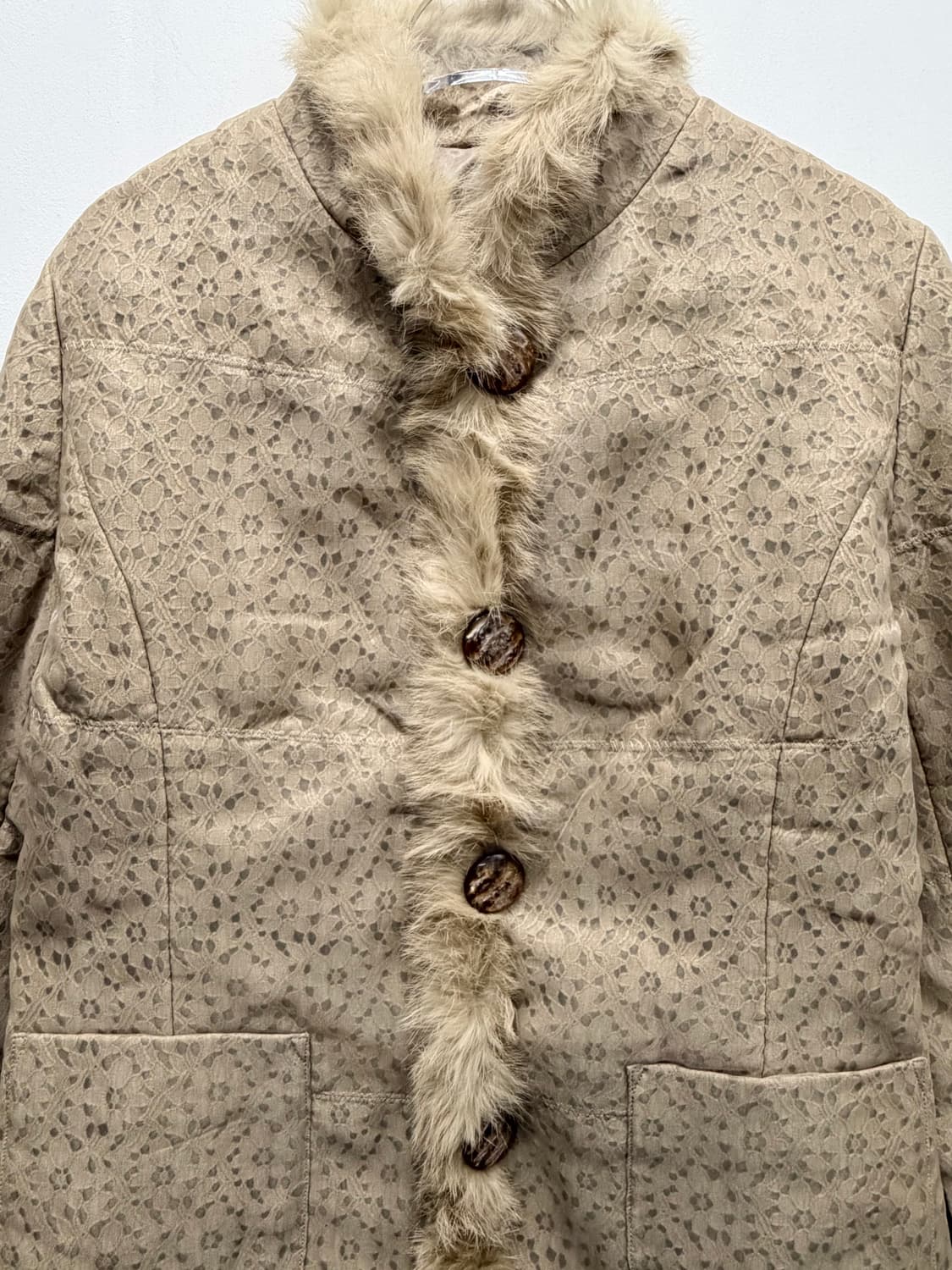 Antique Floral Fur Jacket 상품이미지5