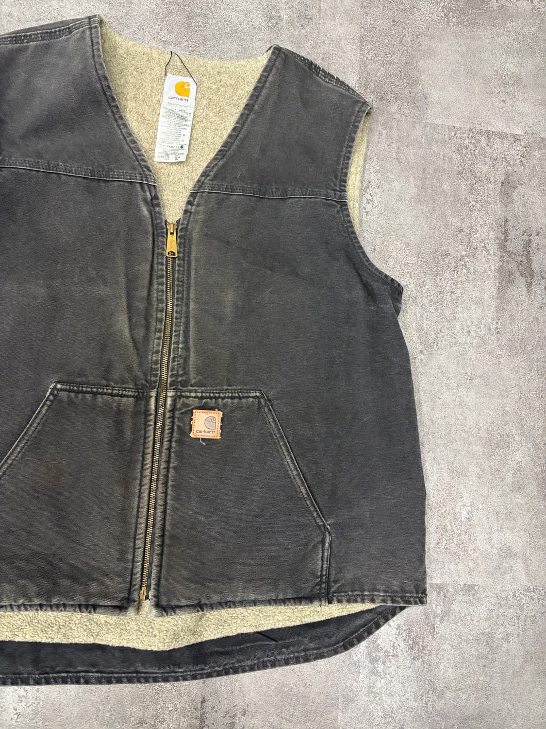 10s 칼하트 v26 blk vest 블랙 워크 베스트 상품이미지3