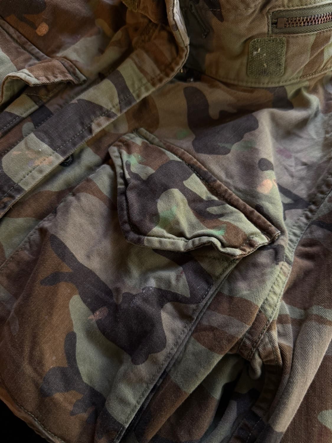 랄프로렌 데님앤서플라이 카모플라주 밀리터리 자켓 66 상품이미지10