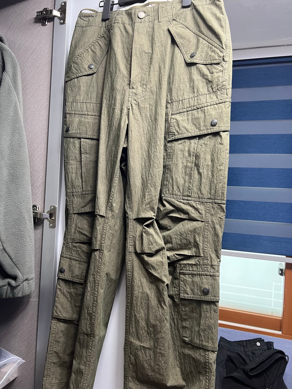 8P BATTLEFIELD PANTS / OLIVE C/N s사이즈 상품이미지4