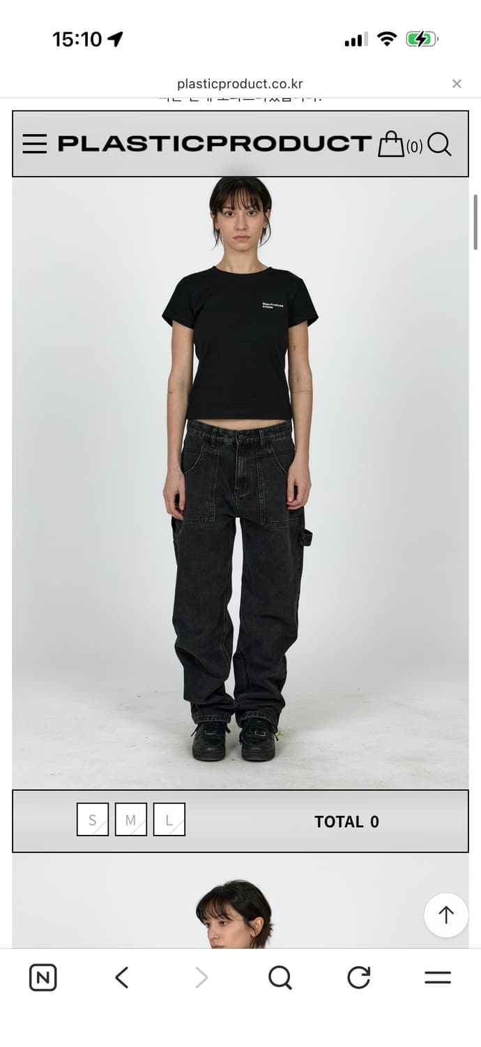 MPa PAINTER DENIM PANTS (BLACK) 상품이미지1