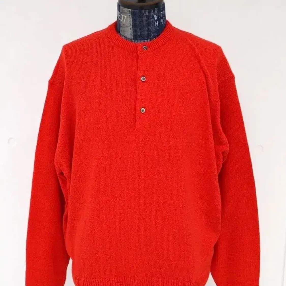 [4] A.PRESSE 아프레쎄 26SS 워시드 실크 넵 헨리 넥 스웨터 상품이미지2