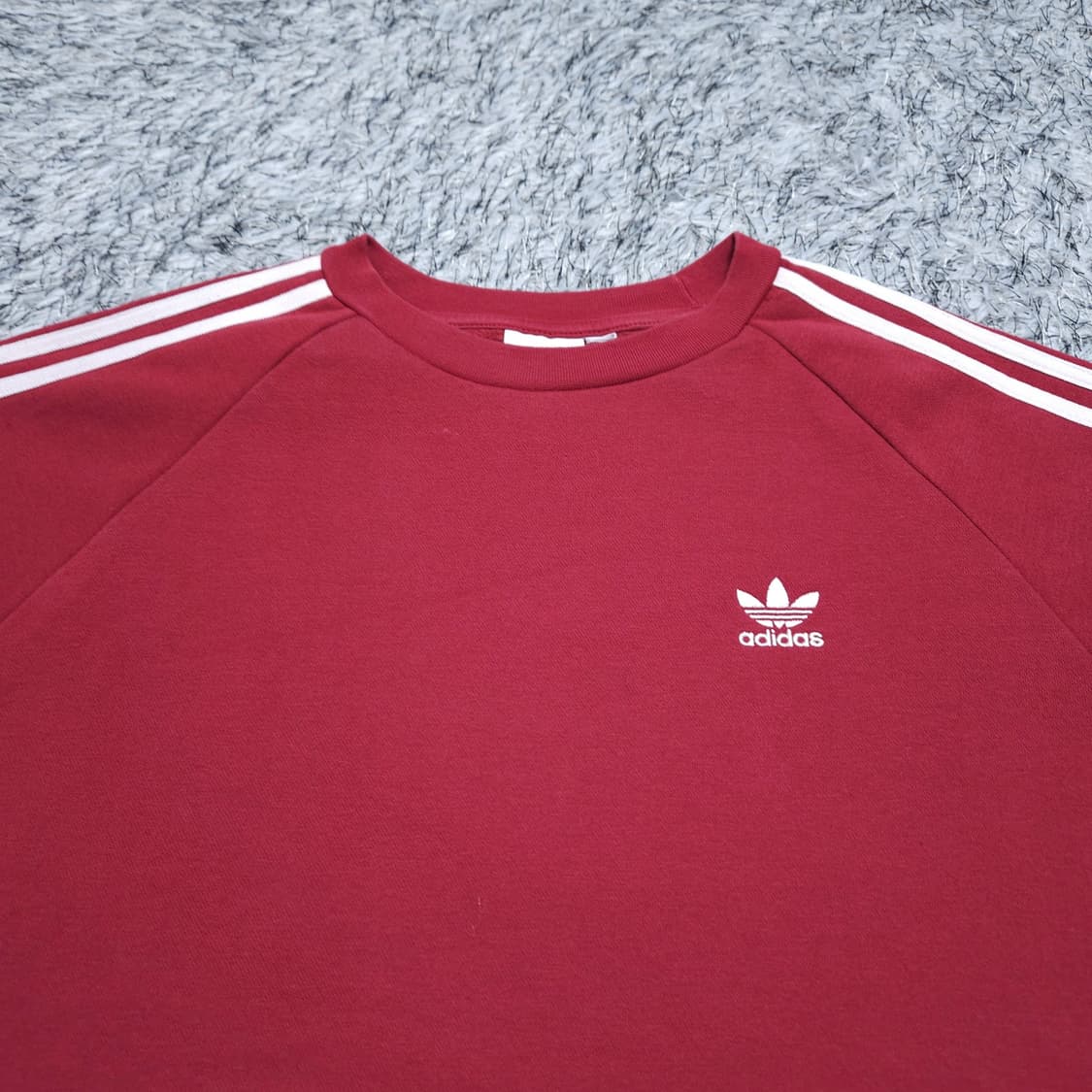 아디다스) 2XL 남자 3s 크루 기모맨투맨티 / 왕눈이샵 상품이미지3