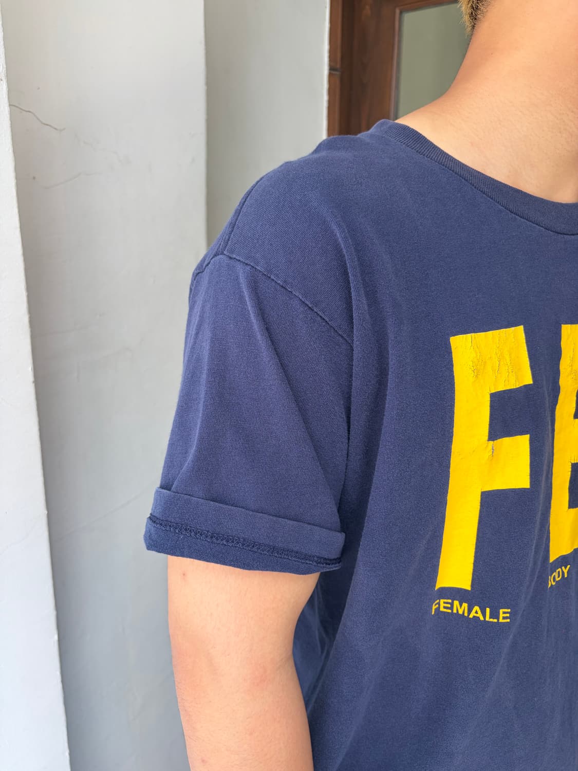 00’s FBI parody American culture print T 상품이미지8
