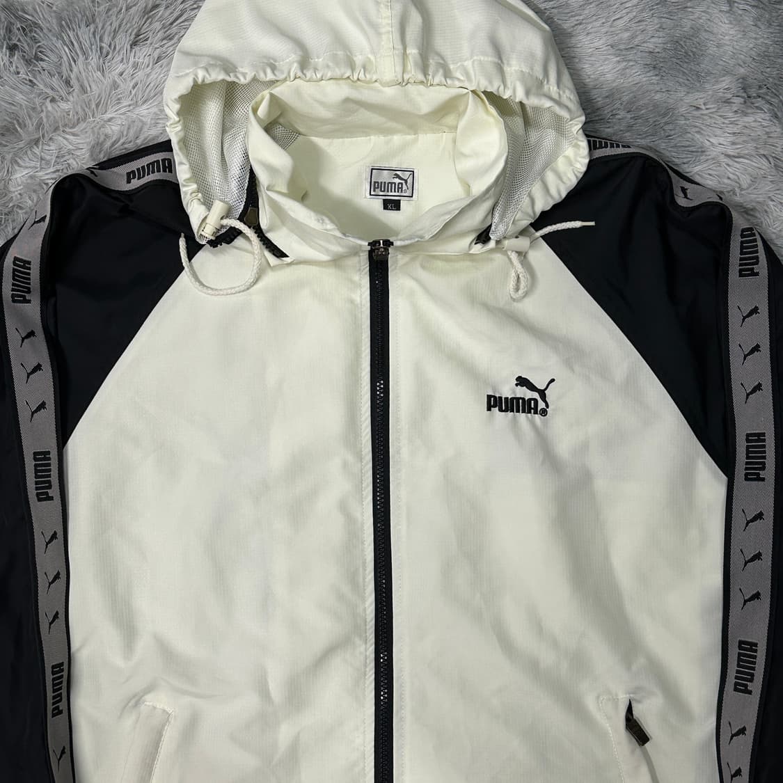 푸마 올드스쿨 빅로고 트랙자켓 XL 상품이미지3