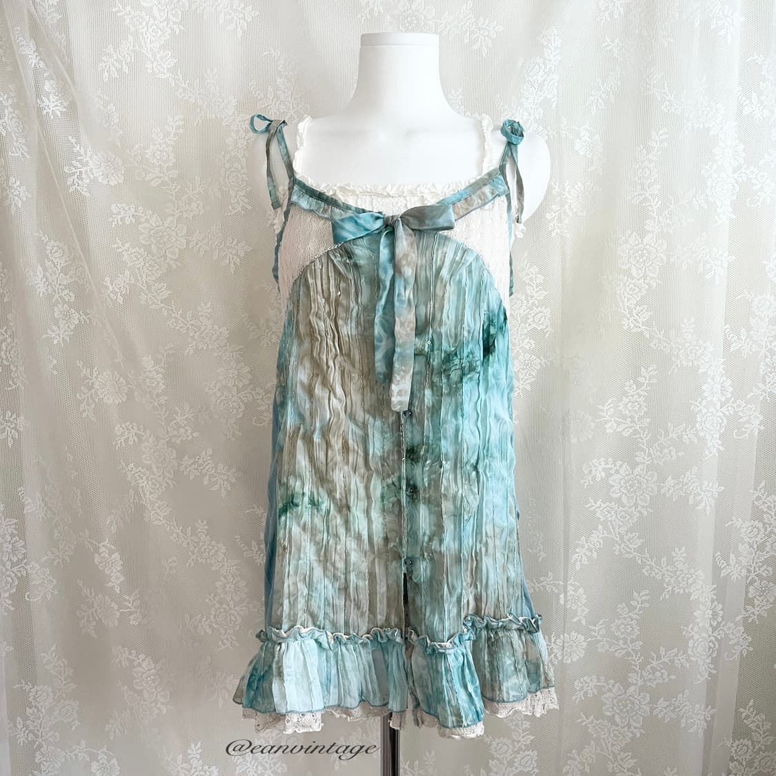 fairy tie-dye lace sleeveless 상품이미지2
