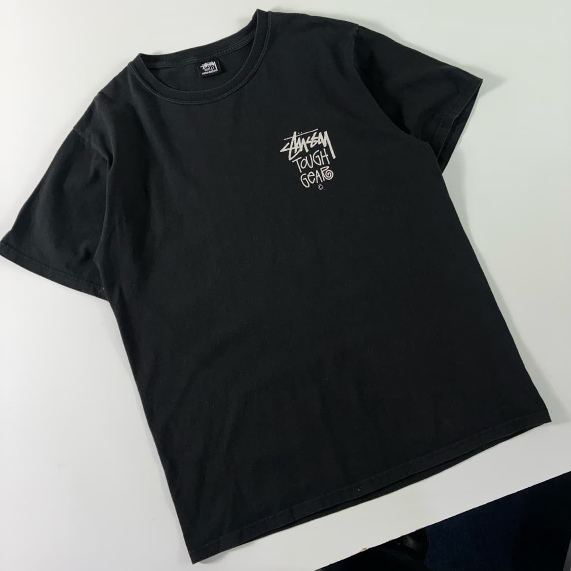Stussy  스투시 터프기어 블랙 반팔티셔츠  상품이미지3