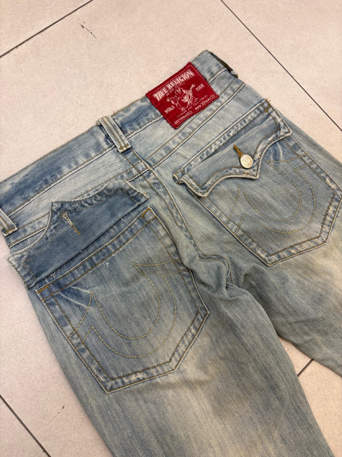 트루릴리전 853 연청  데님  상품이미지7