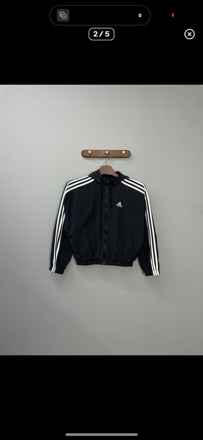 아디다스 우븐 크롭 바람막이 A2821 상품이미지2