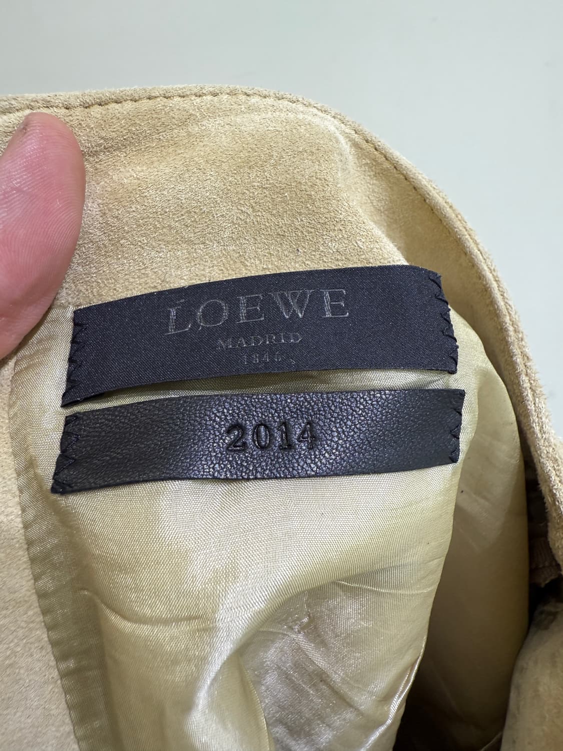 LOEWE (Made in Spain) 레더 스커트 상품이미지6