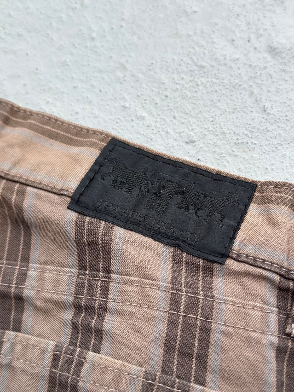 JPN Levi's PREMIUM RED TAB 스트라이프 팬츠 상품이미지5